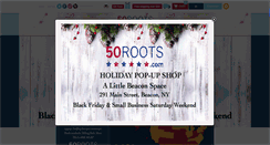 Desktop Screenshot of 50roots.com